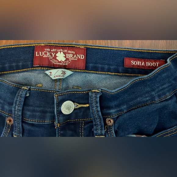 Lucky Brand Sofia Boot Ankle Jeans - Picture 2 of 6